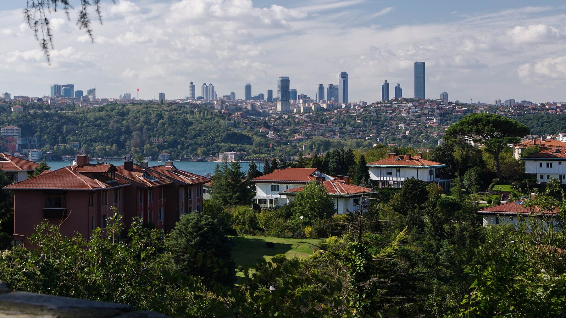 İstanbul Levent iş merkezleri bölgesi